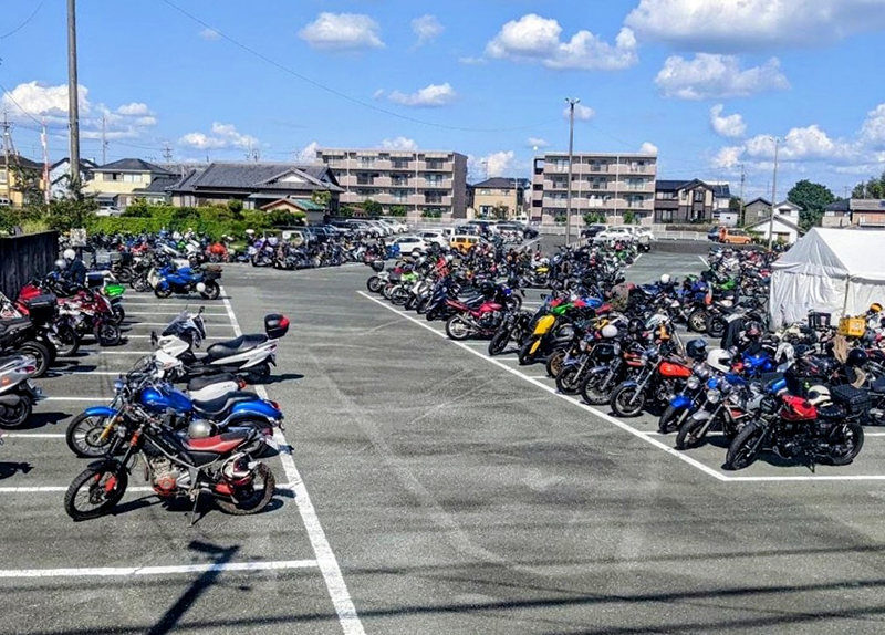 浜松オートレース場　北側駐車場